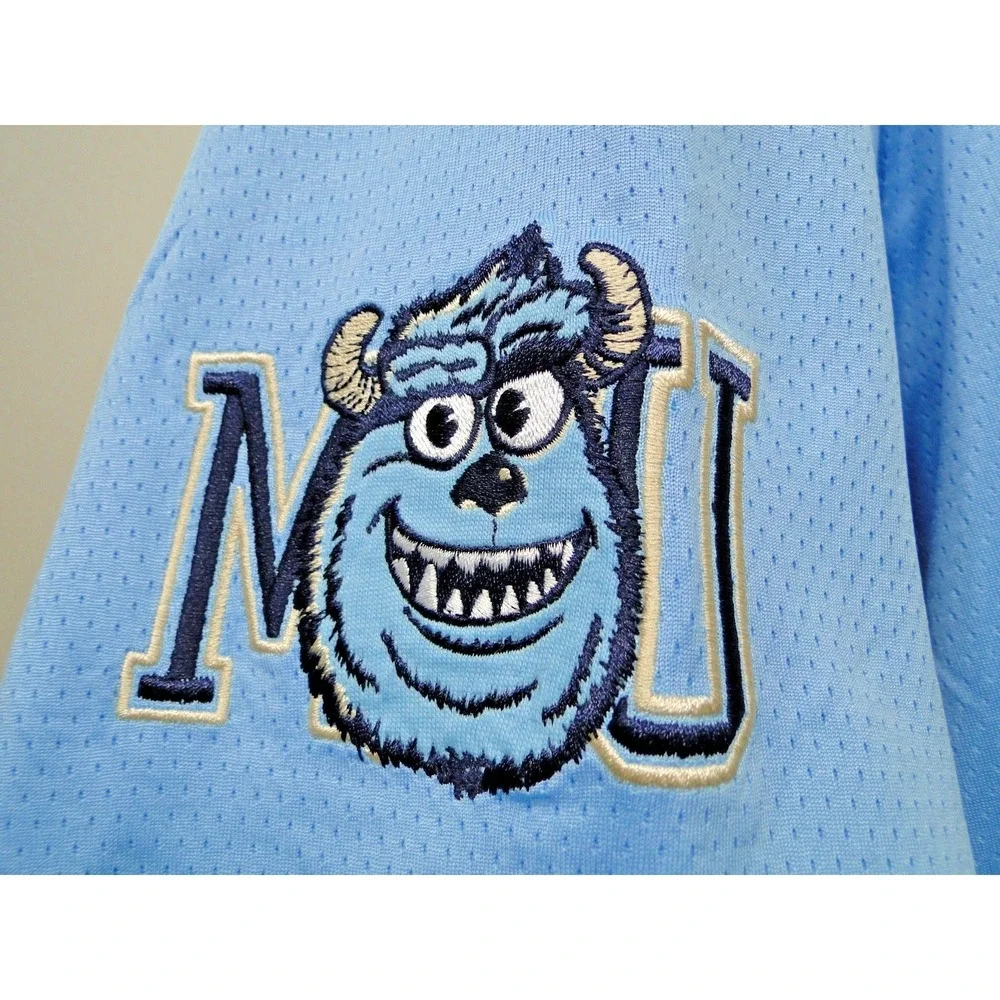 Disney Parks Monsters University Baseball‎ Jersey XL Sulley Mike Wazowski Pixar